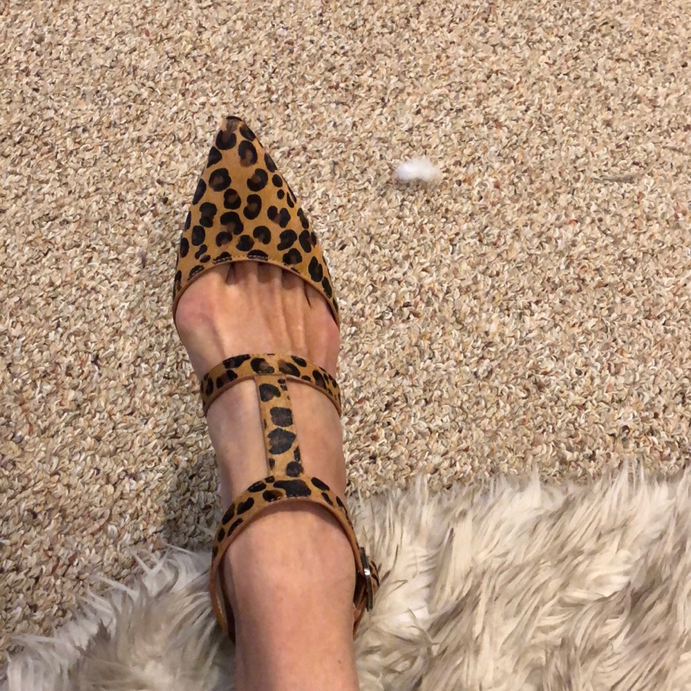 Ankle strap kitten heels